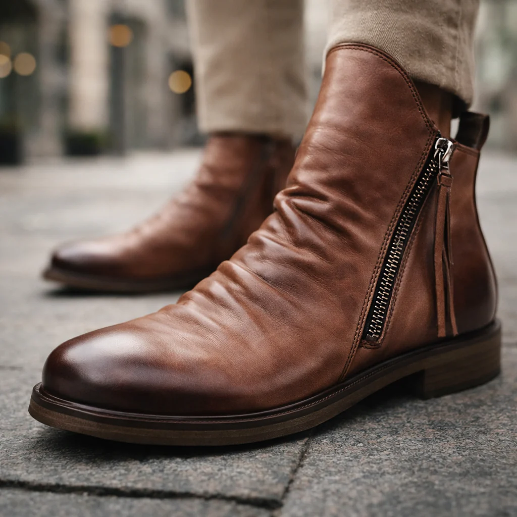 Zenro – Stilvolle Freizeitstiefel - Image 2