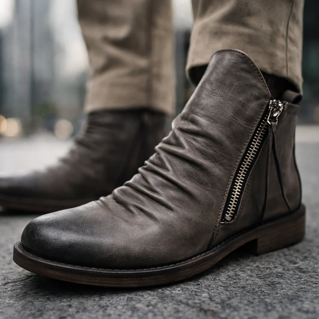 Zenro – Stilvolle Freizeitstiefel - Image 4