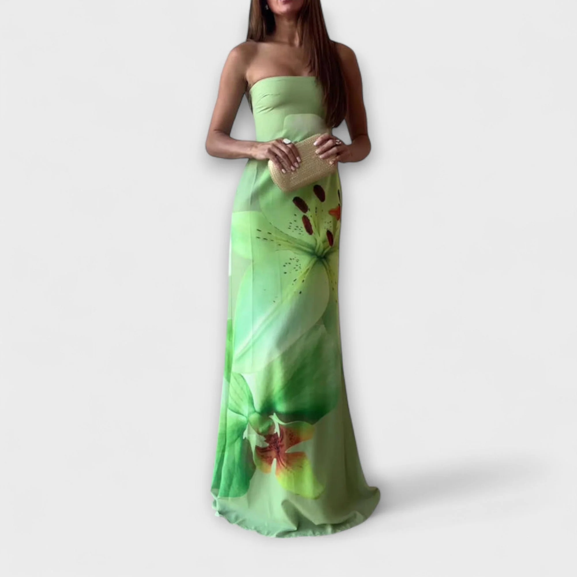 Zephyra - Elegantes Off-Shoulder Maxi-Kleid - Image 5