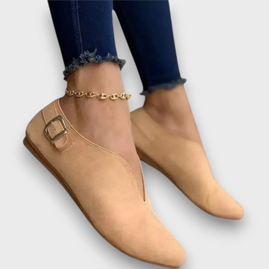 Zerina – Klassische Flats mit edler Schnalle - Image 3