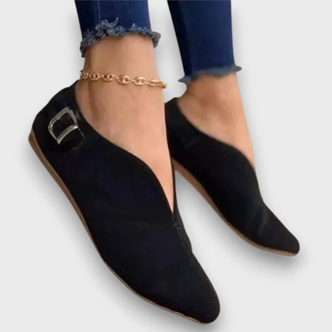 Zerina – Klassische Flats mit edler Schnalle - Image 4