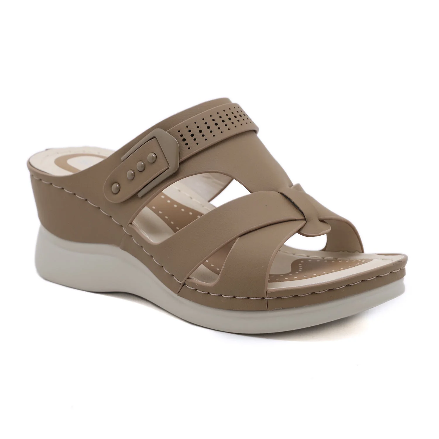Zina- Damen Stylish Sandaletten mit anatomisch geformter Fußbett - Image 5