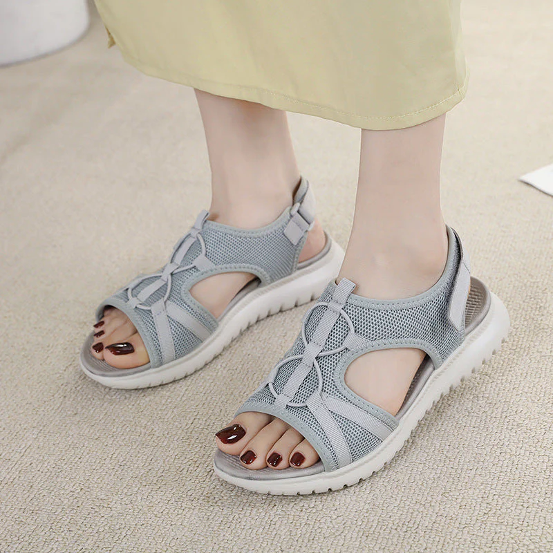 Zlata- Damen Sportliche Wander Sandalen mit atmungsaktiven Netzeinsätzen - Image 4