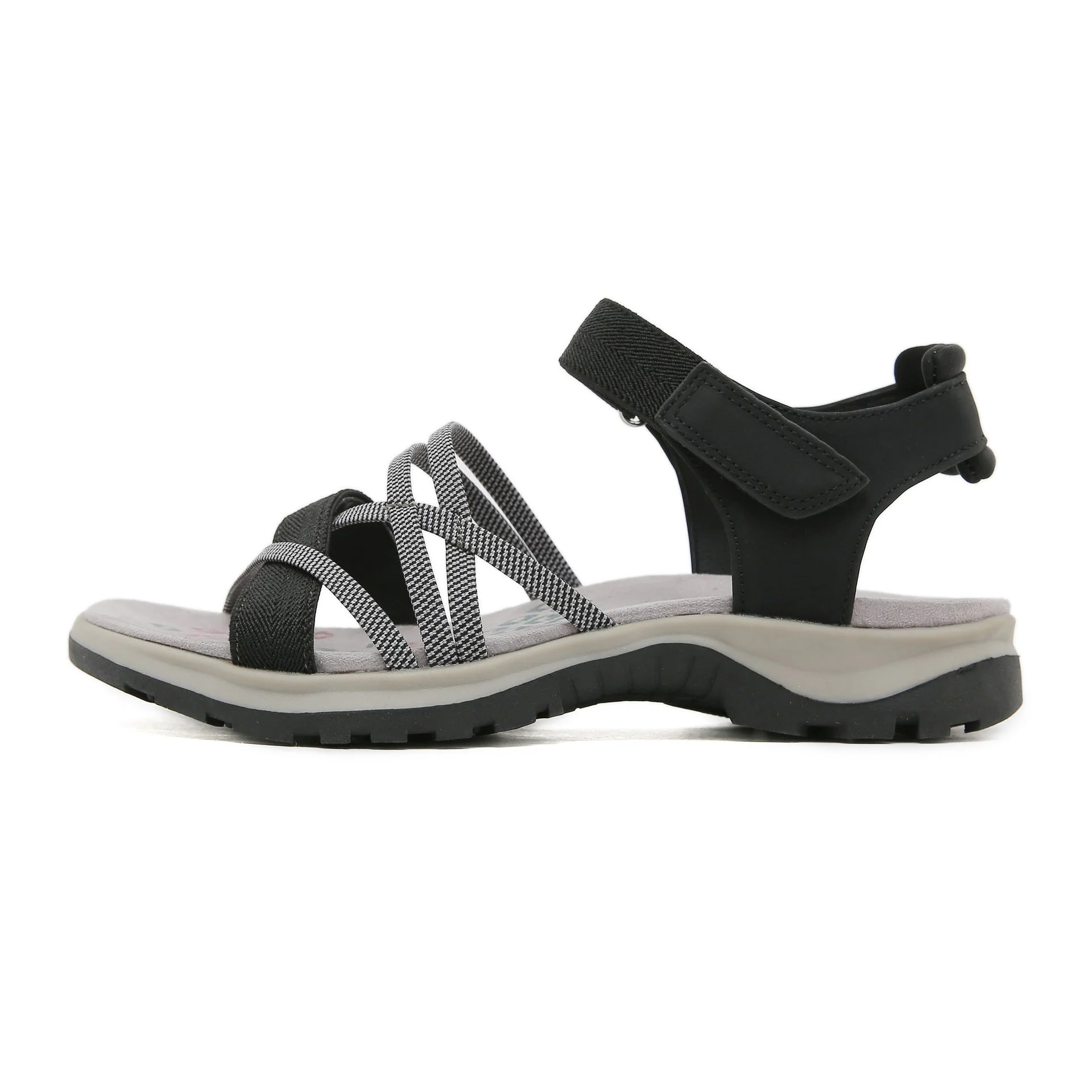 Zoé- Damen Wandersandalen mit variablen Riemen und Fußbetttechnologie - Image 3
