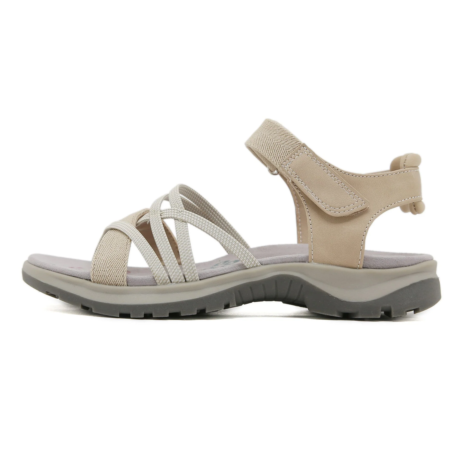 Zoé- Damen Wandersandalen mit variablen Riemen und Fußbetttechnologie - Image 5