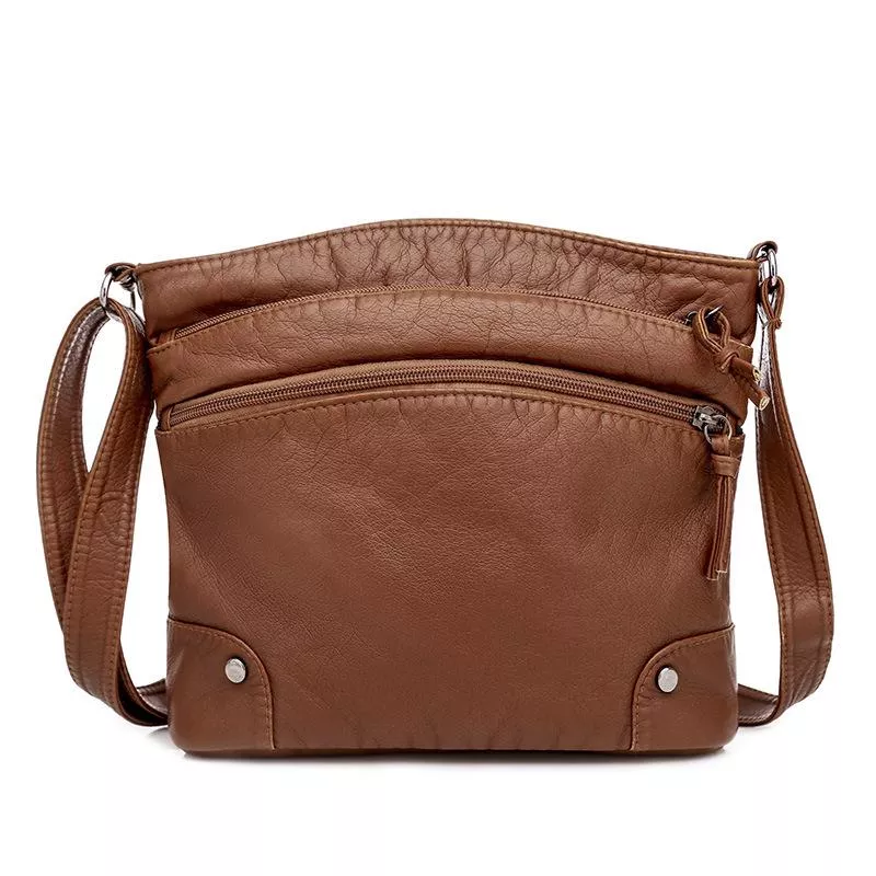 Zoe | Lederschultertasche - Image 2