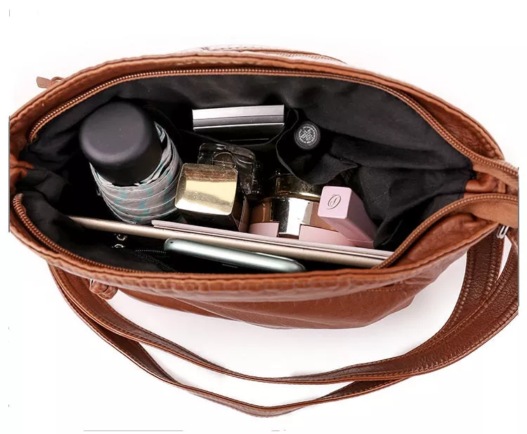 Zoe | Lederschultertasche - Image 4