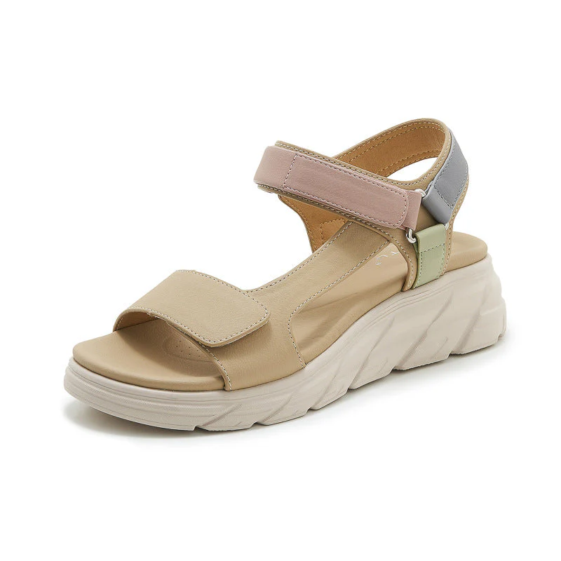 Zofia- Damen Sportliche Wedgesandalen mit verstellbaren Riemen - Image 4