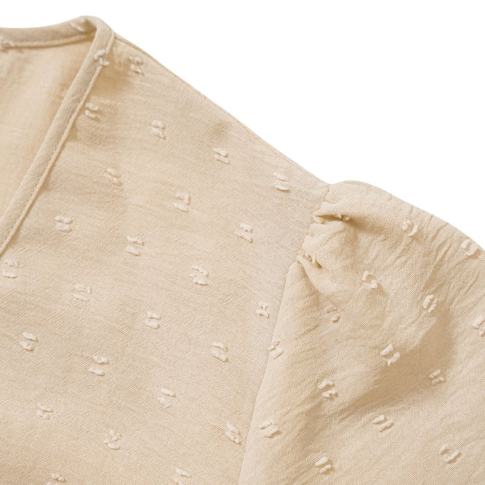 Zsari – Bezaubernde Baumwollbluse mit V-Ausschnitt - Image 2