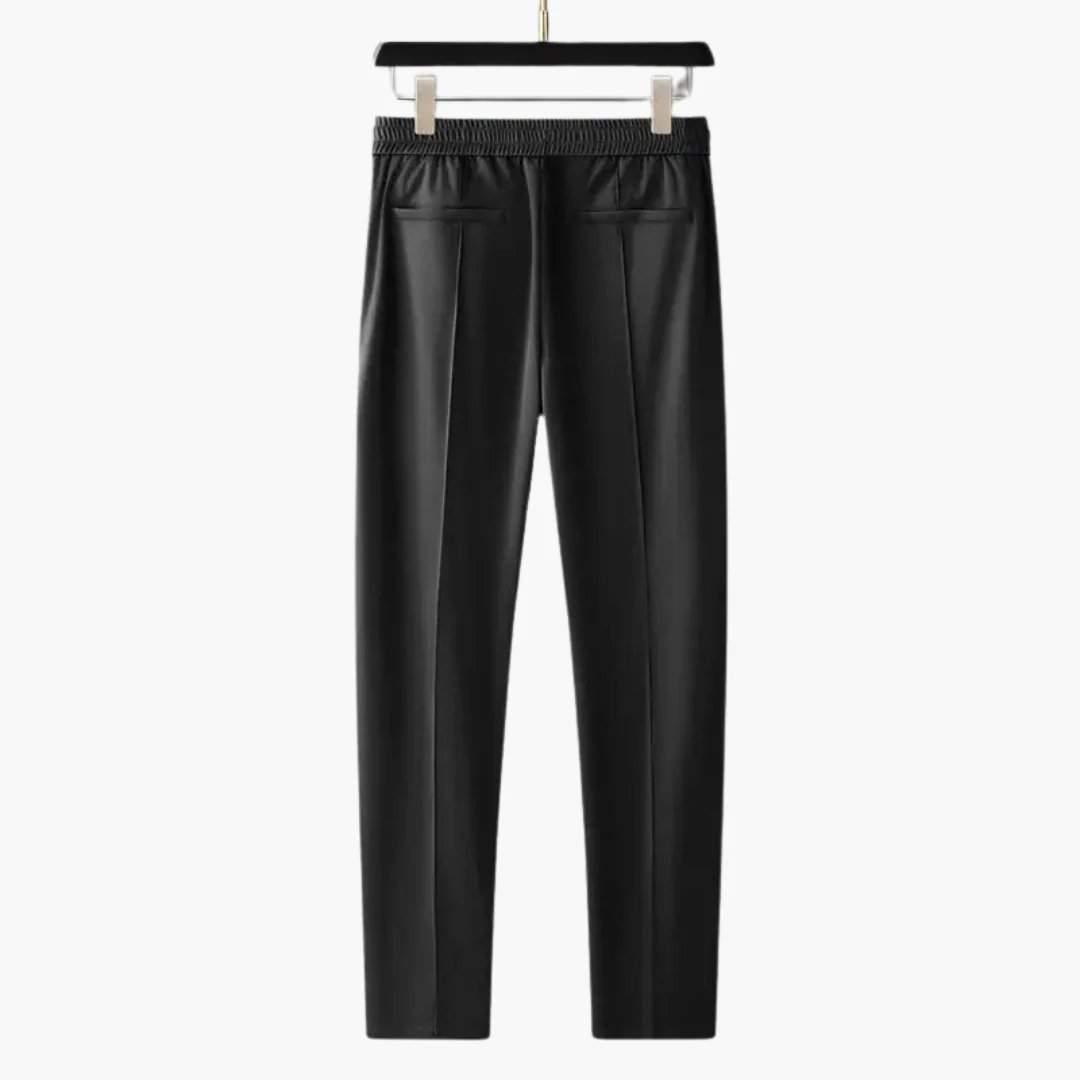 Zweiteiler Set für Herren – Kurzarmshirt mit Stoffhose - Image 11