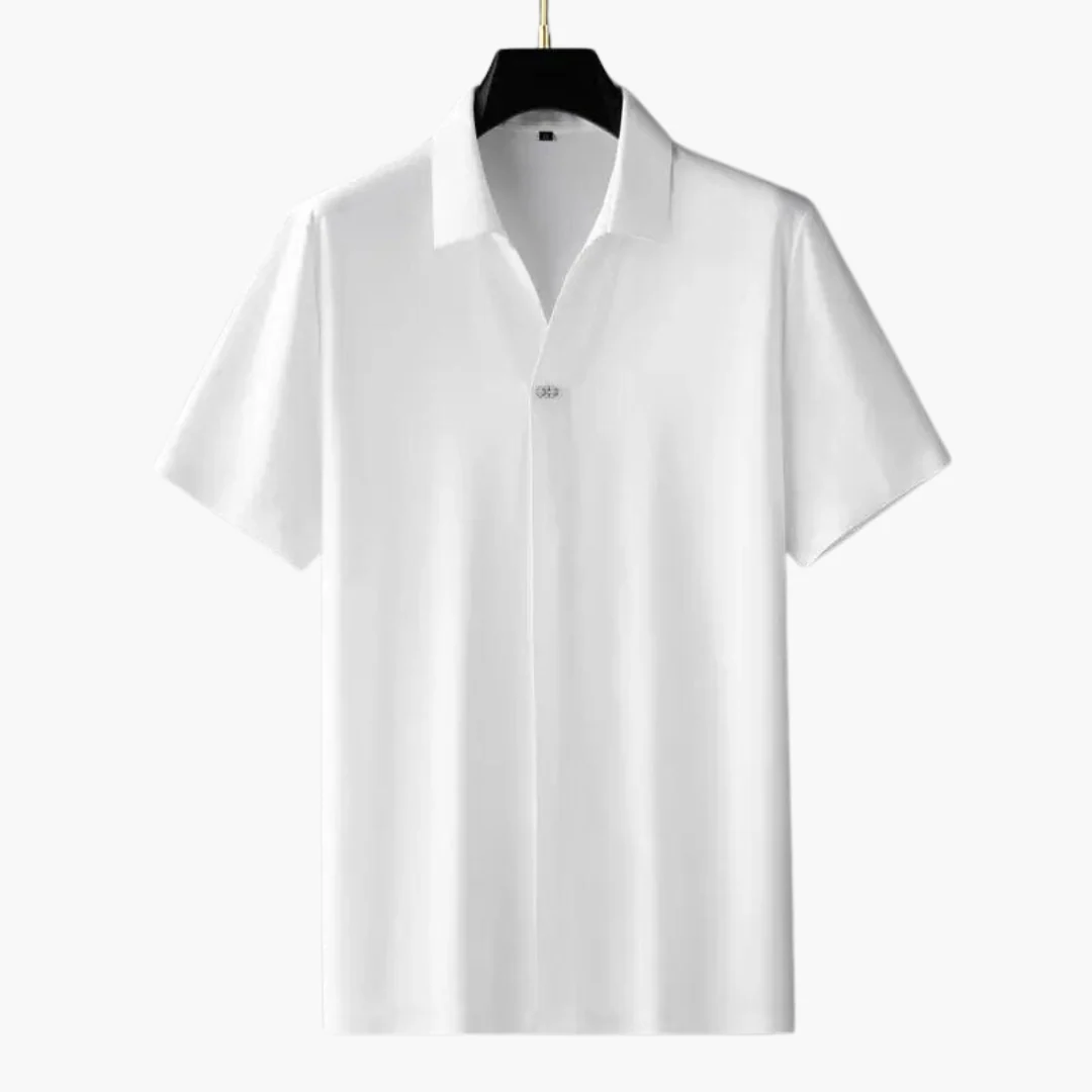Zweiteiler Set für Herren – Kurzarmshirt mit Stoffhose - Image 3