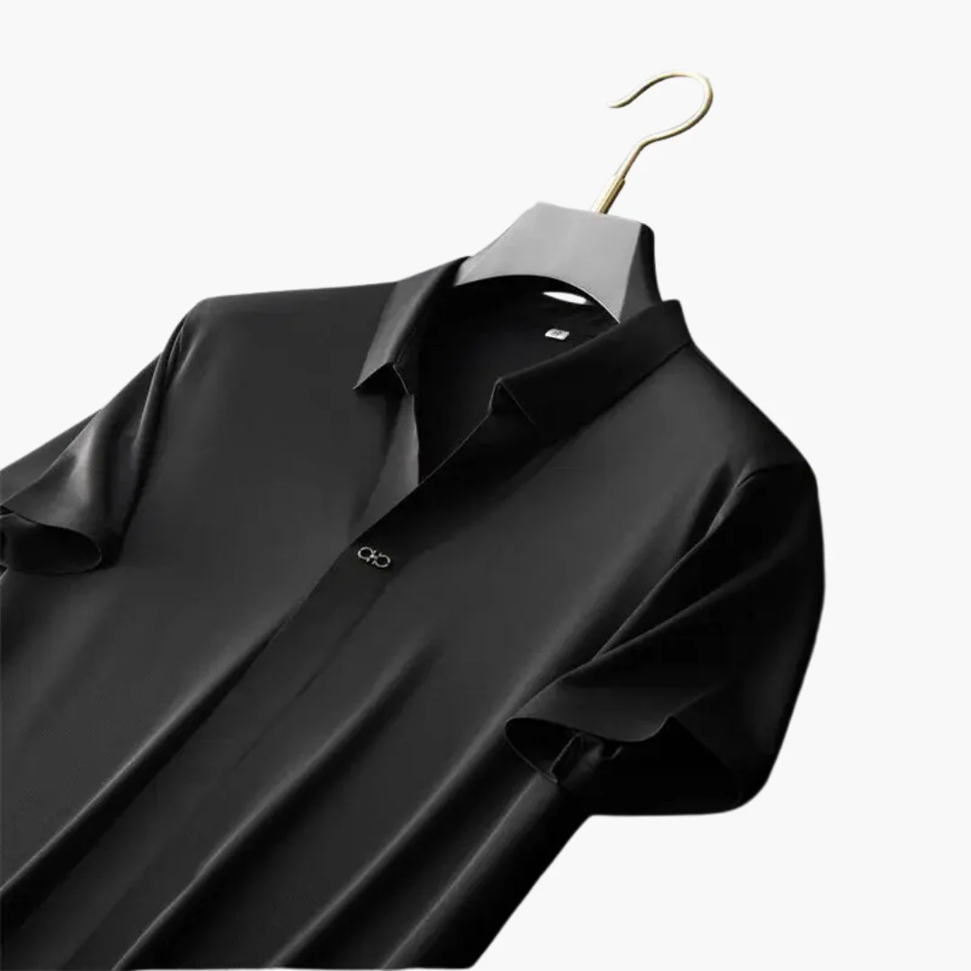 Zweiteiler Set für Herren – Kurzarmshirt mit Stoffhose - Image 8