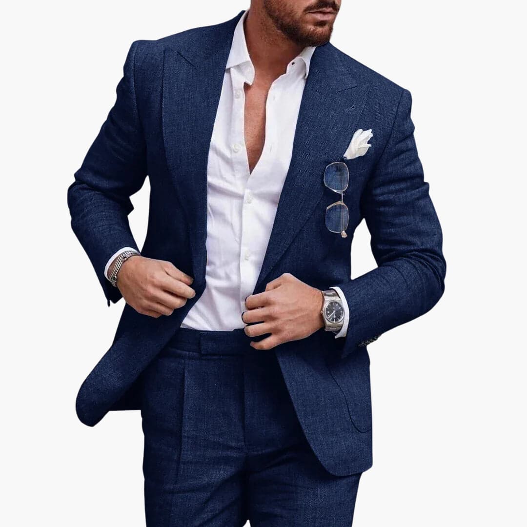 Zweiteiliger Business Anzug für Herren - Image 4