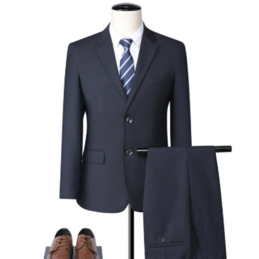 Zweiteiliger Formeller Hochzeitsgastanzug Für Herren | Trendy - Image 3