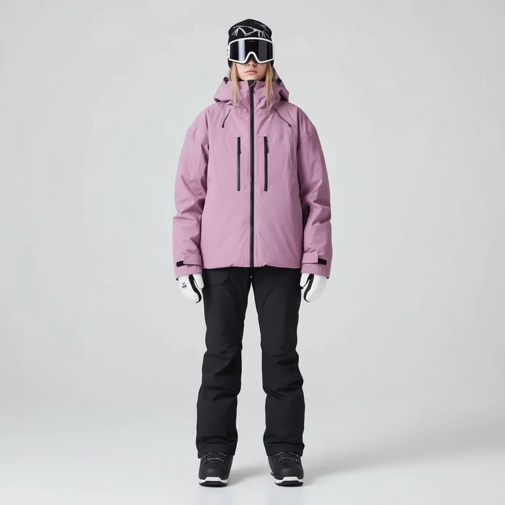 Zweiteiliges Skipak | gepolsterte Jacke und Hose mit klarer Form - Image 3