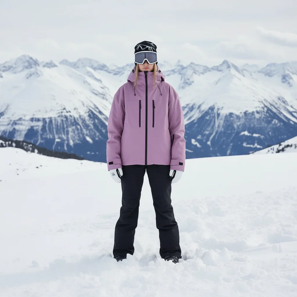 Zweiteiliges Skipak | gepolsterte Jacke und Hose mit klarer Form - Image 5